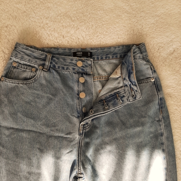 High waisted button up Mum jeans - Picture 5 of 5